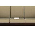 Home furniture Wooden Sofa Set for Living Room and Office 3 Three Seater Walnut Finish Natural Teak Finish (Alanis, Rosewood (Walnut Finish)) - 3 Seater